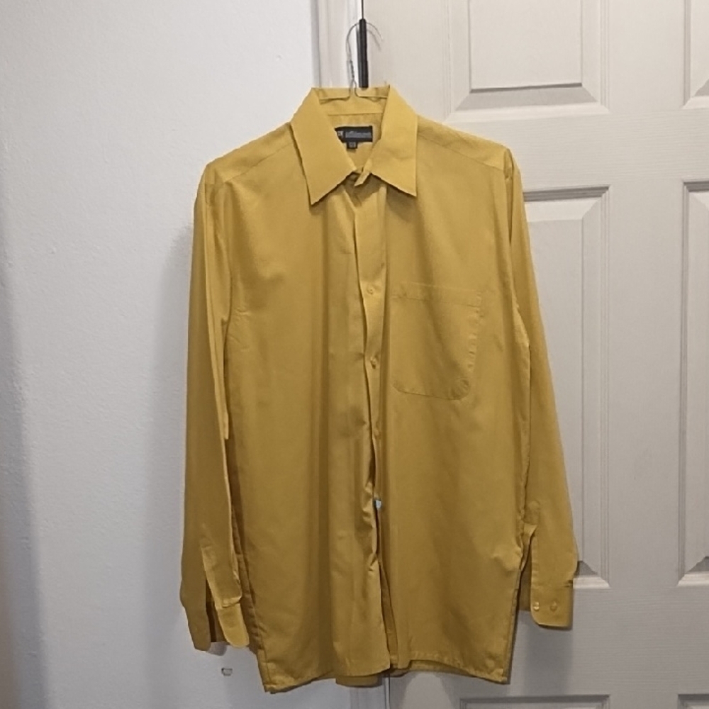 Milano Moda Mustard Shirt